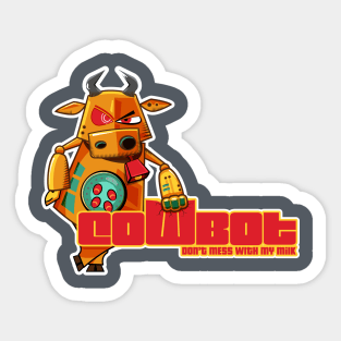 CowBot Sticker